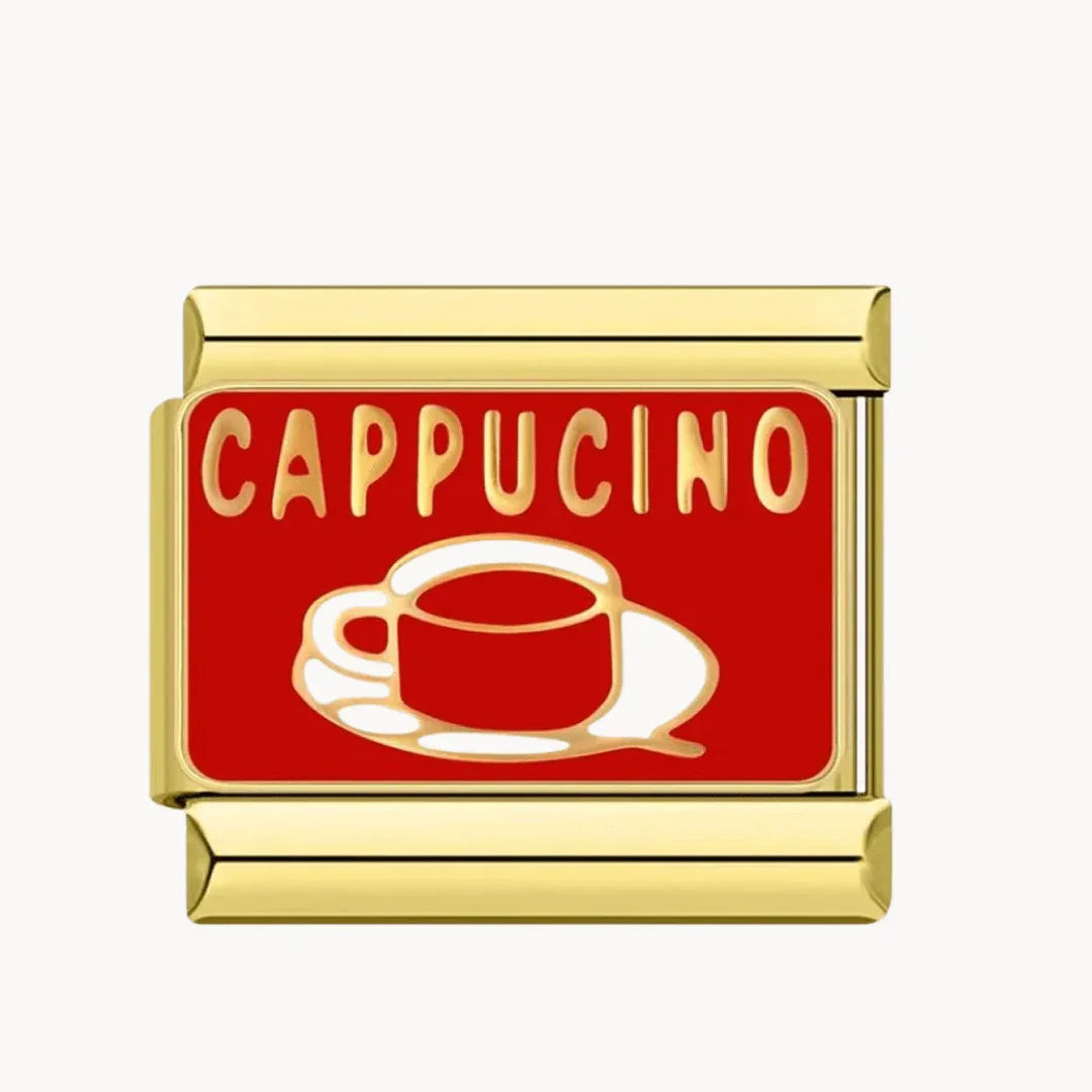 Cappucino Argent & Or - Italian Charms France