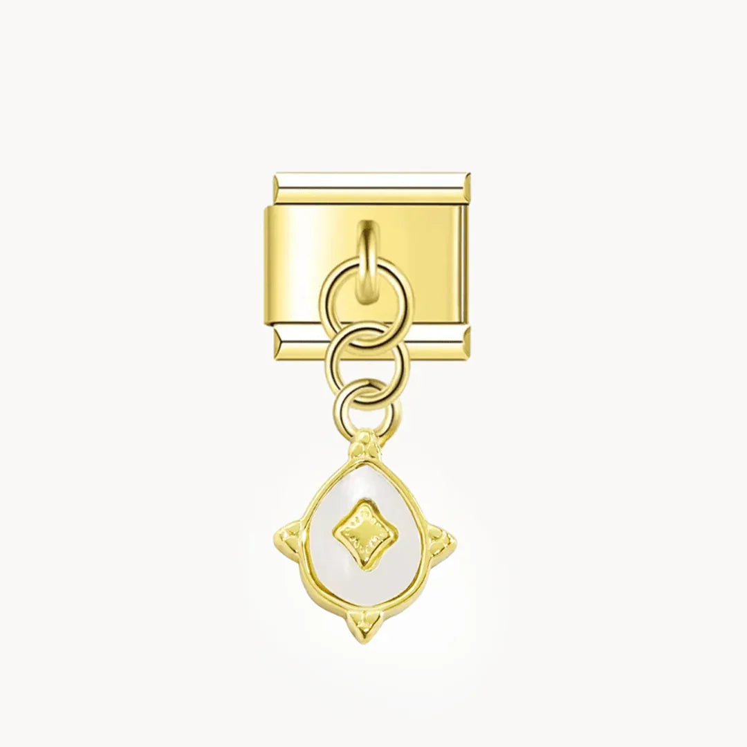 Pendentif Larme Nacrée