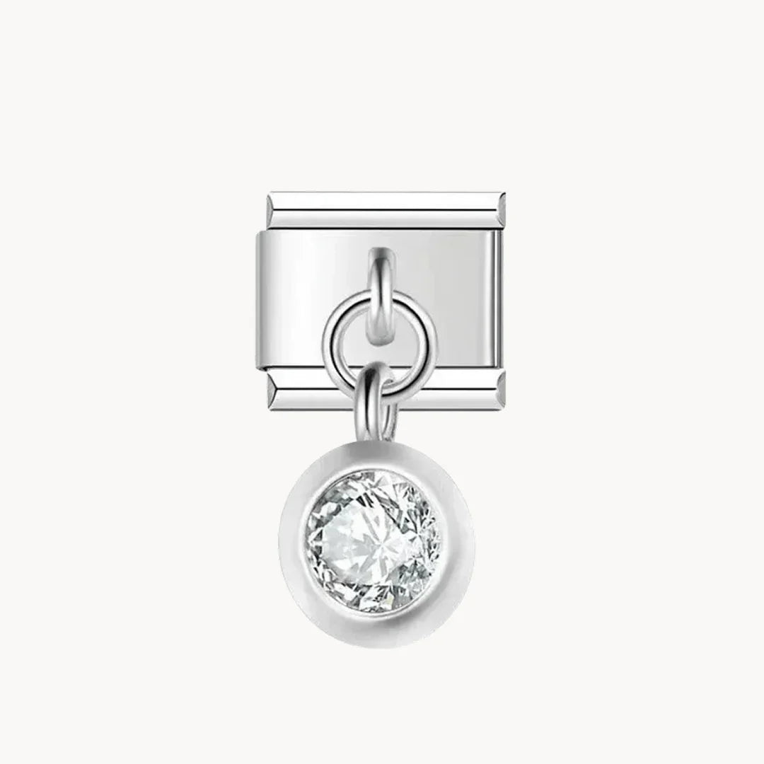 Pierre blanche - Italian Charms France