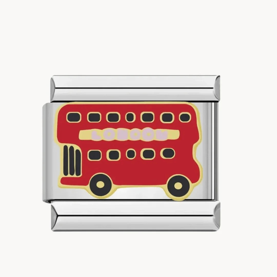 Bus rouge - Italian Charms France