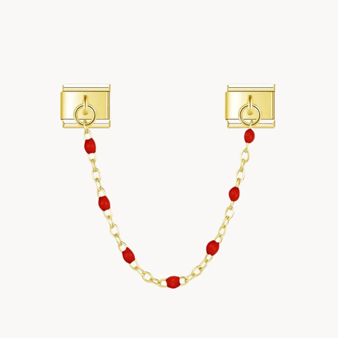 Chaîne rouge - Italian Charms France