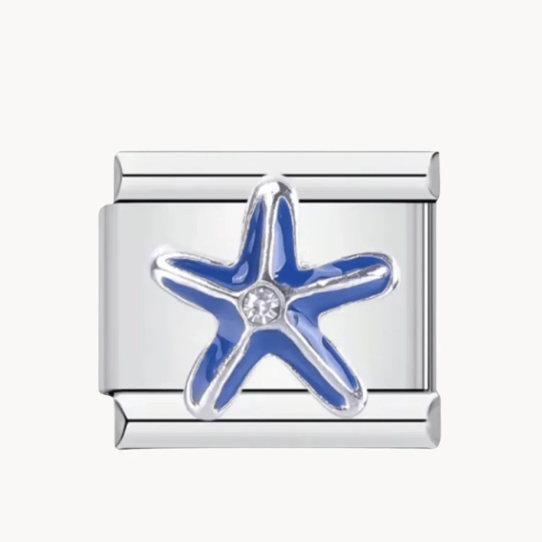 Étoile de mer bleue - Italian Charms France