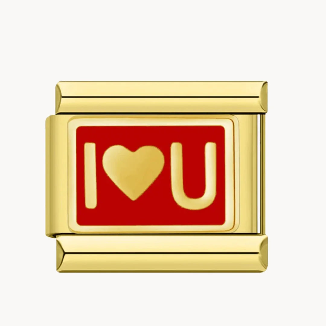 I love u doré - Italian Charms France