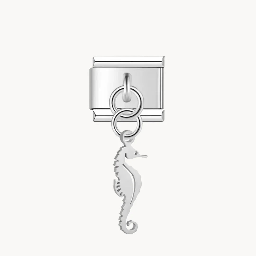 Pendentif hippocampe - Italian Charms France