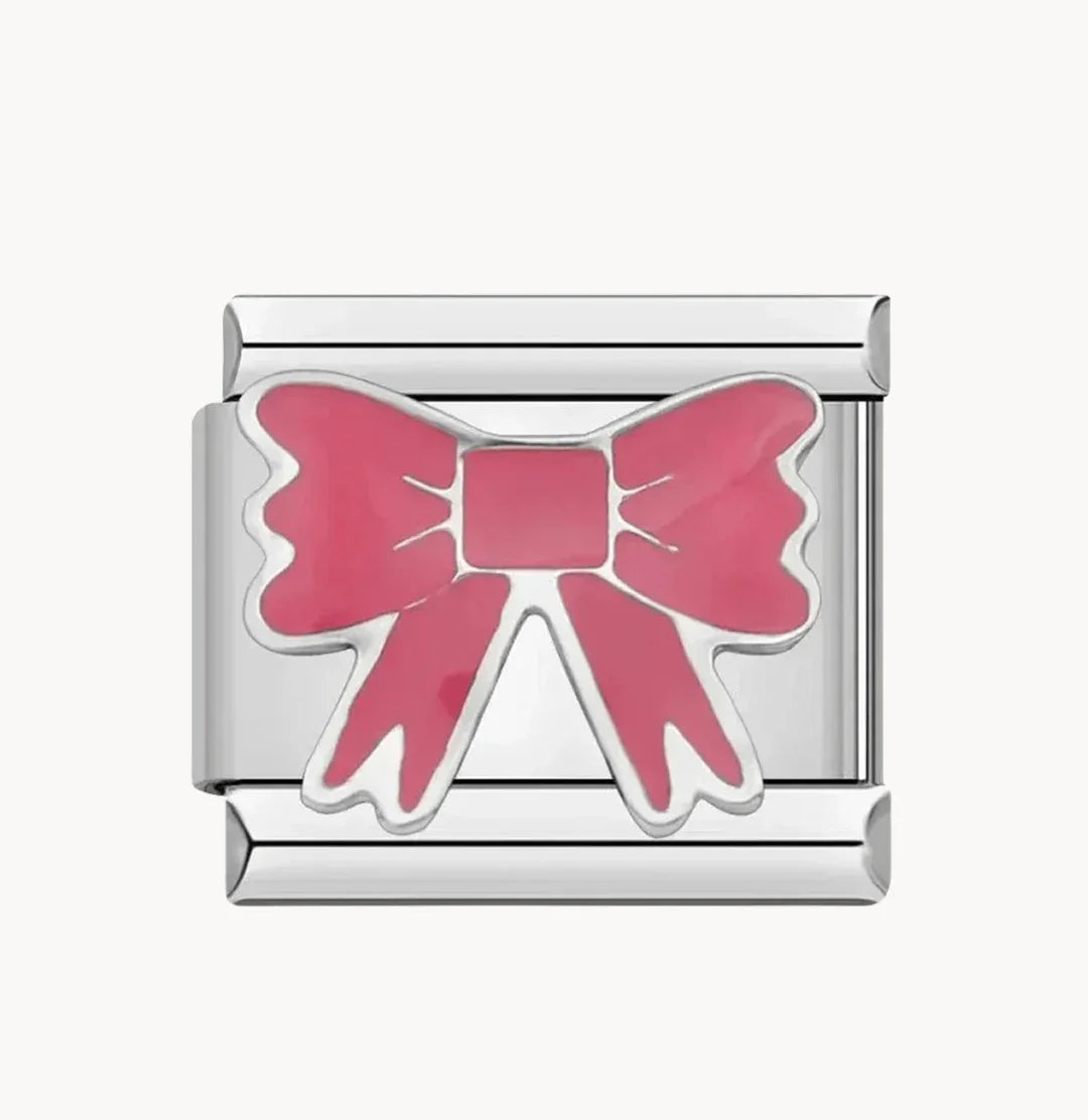 Ruban rose - Italian Charms France