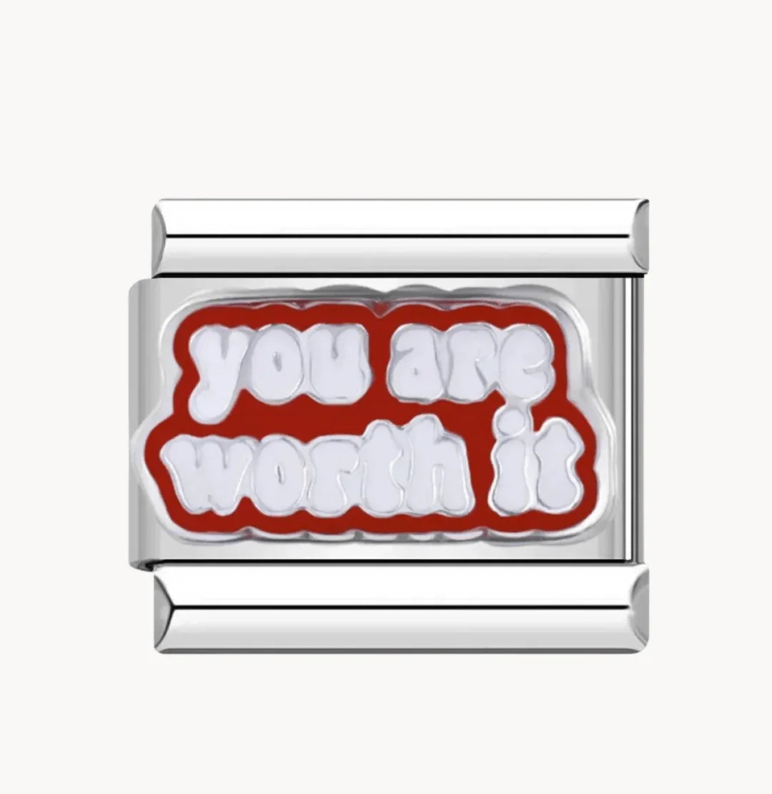 Tu en vaux la peine - Italian Charms France